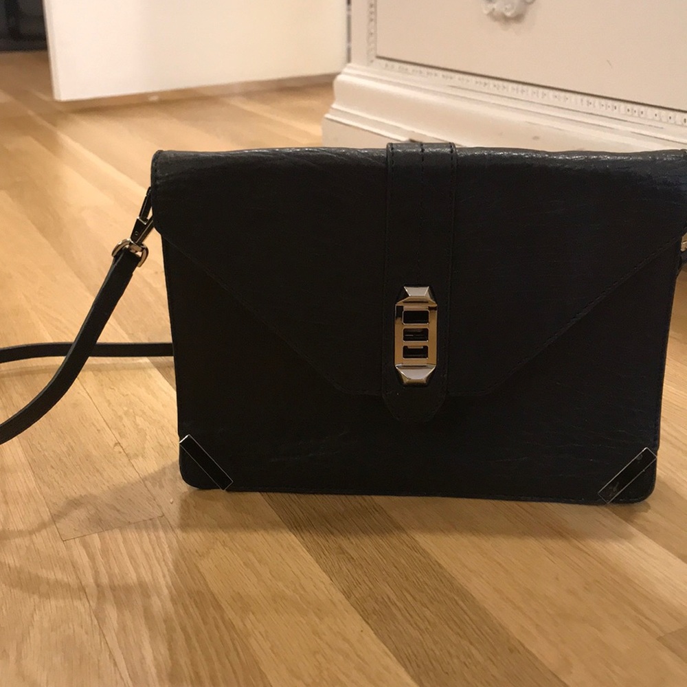 BLACK REBECCA MINKOFF PURSE